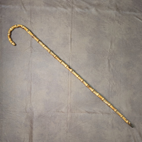 アンティーク 紳士用 バンブーステッキ 杖 91cm